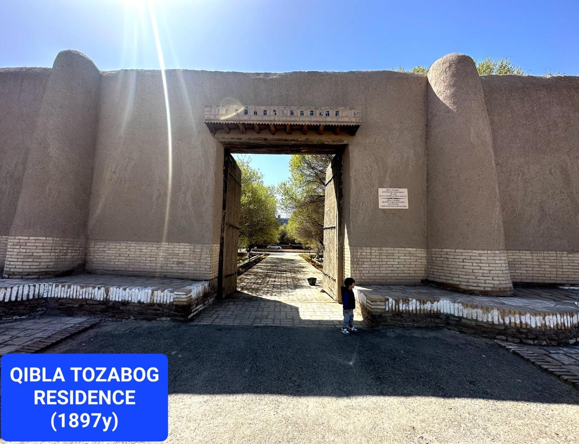 Qibla Tozabog Hotel Khiva Exterior foto
